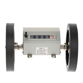Length Counter with Roll Meter Measuring Wheel, 5-Digit Meter Counter 0-9999.9 Roll Counter for Length Measurement, Wallpaper Dispenser with Metre Counter for Cables