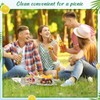 Reallnaive 960 Pcs Summer Theme Wax Paper Sheets 12 x