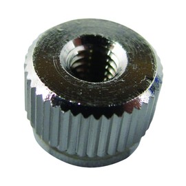 DAIDOHANT 10186090 Knurled Nut [Iron / Nickel Plating] (Standard) M4 x Height B 7mm (Quantity: 2)