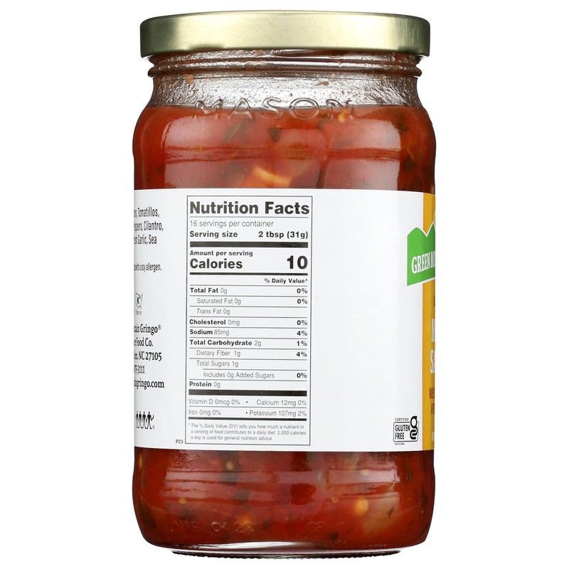 Green Mountain Gringo Mild Salsa, 16 oz