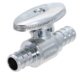 XFITTING 1/2 Inch Pex Mini Straight Ball Valve, Full Port, 1/4 Turn, Brass, 24-1-1=2X, 2 Pieces