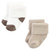Hudson Baby Unisex Baby Cotton Rich Newborn and Terry Socks,