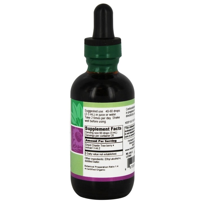Herbalist & Alchemist- Chaste Tree Extract 2 oz