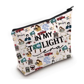 TSOTMO Horror Merch Vampire Movie Gift Vampire Fans Cosmetic Bag for Bella Edward Fans (TW Bag)