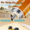 Matifaner Honey Dispenser No Drip, Maple Syrup Dispenser, Olecranon design,