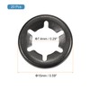 sourcing map M8 20Pcs Bearing Clamp Washer, 65Mn Internal Tooth
