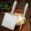 Food Scraper with Picking Stick Stainless Steel Dough Scraper Multipurpose