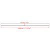 QWORK Acrylic Dowel Rod, 6 Pack 1/2" W x 12"