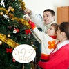 Bauble Hangers for Christmas Tree, Pack of 120 Small S-shaped