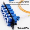 VFLTOOL 12 Duplex LC Adapters LGX Footprint Fiber Patch Panel