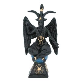 Imagen De Resina Baphomet Con Pentagrama