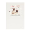UK Greetings Valentines Day Card For Him/Her With Envelope -