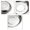 Gitany 6 Sets Round Dinner Plate Dish Food Holder Plates,
