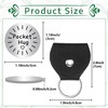 CREATCABIN Pocket Hug Token Long Distance Relationship Keepsake Stainless Steel