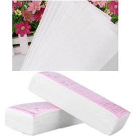 Tiras de depilación Papel de cera herramienta depilatoria desechable Epilator no tejido para el cuerpo facial depilación 100pcs tiras de depilación