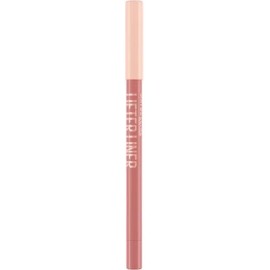 Maybelline Lifter Liner Delineador de Labios con Ácido Hialurónico, Textura Cremosa de Larga Duración, Punta Fina Ultra Precisa, Enriquecido con Aceit