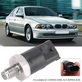 Fuel Pressure Sensor 0281002405 Oil Injection Rail Pressure Sensor Fits 3 5 7 X5 2.5 3.0 D XD