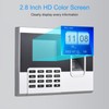 Attendance Machine 2.8in TFT Screen Quick Identification Large Capacity Time