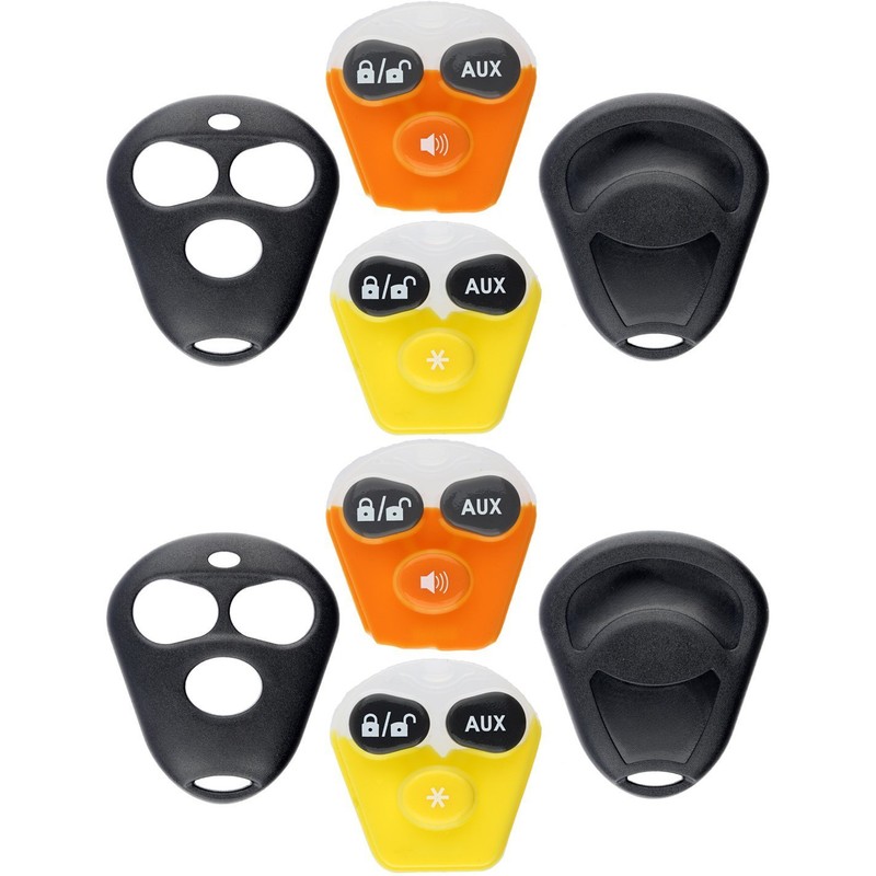 KeylessOption Keyless Entry Remote Control Starter Car Key Fob Case