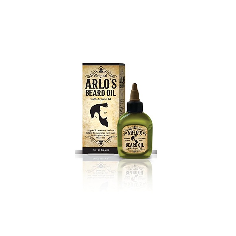 Arlo's Aceite de barba con aceite de argán, 2.5 onzas