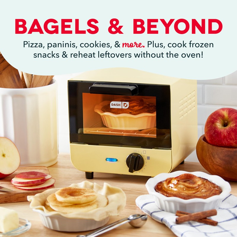 Dash Mini Toaster Oven - Sleek & Stylish - For