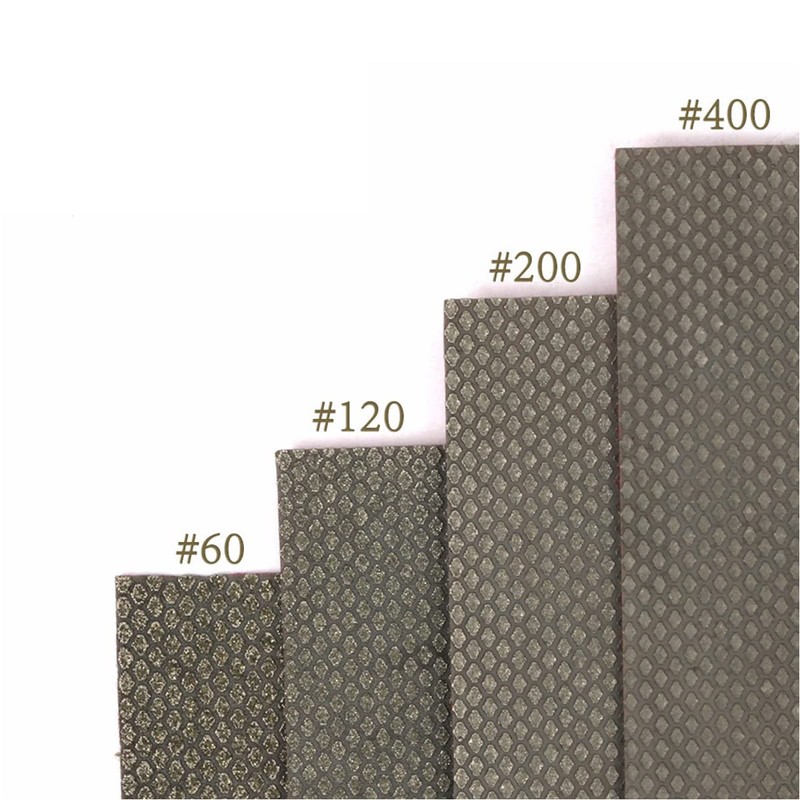 HOMESOM Diamond Sandpaper Electroplated Polishing Sheet Abrasive Sanding Paper Grit