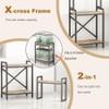 KaKaBB 5-10 Gallon Fish Tank Stand, Upgrade Heavy Duty Aquarium