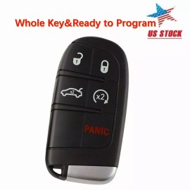 SUPALAND For Dodge Charger Journey 2011 2012 2013 2014 2015 2016 2017 Remote Car Key Fob
