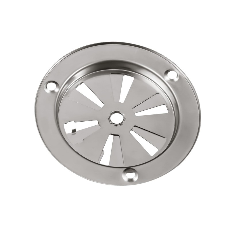 BBQ Smoker Air Vent Set, 2 Pieces Stainless Steel Grill