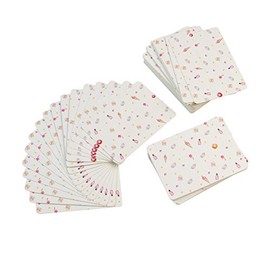 AUEAR, Cute Hair Bow Display Cards Packaging Paper Carboard Card Holder for Clips (100 Count)