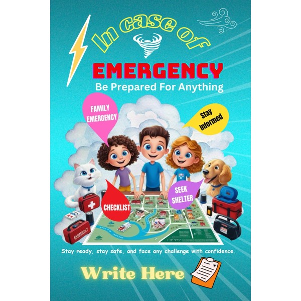In Case of Emergency, Write here Planner: Organize, Prepare and