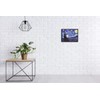 Wieco Art Framed Art Canvas Prints of Starry Night by