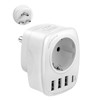 1PC Germany to South Africa Adapter, Travel Adapter Type M
