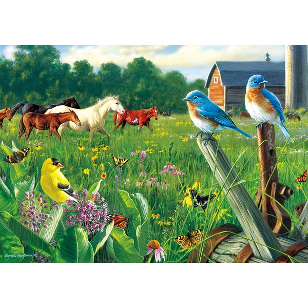 Buffalo Games - Hautman Brothers - Country Meadow - 300 Large Piece Jigsaw Puzzle