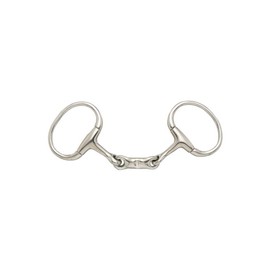 Kelly Silver Star Eggbutt Snaffle Bit - 3 Piece