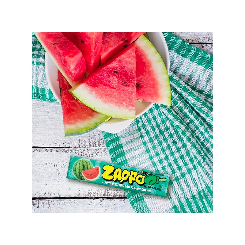 Zappo Sour Flavored Chews Packs (10 Pack, Mix)