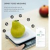 FITDAYS Báscula de cocina inteligente para bajar de peso y