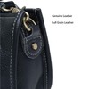 Classic Small Genuine Leather Crossbody Handbag, Double Handle Satchel, Phone