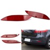 1 Pair Rear Bumper Reflectors 265650004R Parts Replacement for Megane