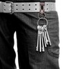 RALIS 2 Pack Secure Key Ring Belt Key Clip-On Key
