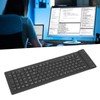 Foldable Silicone Keyboard 108 Keys Waterproof Full Sealing Design Mute