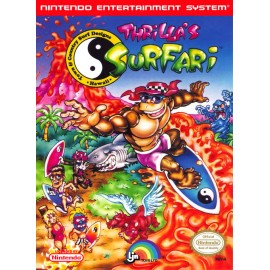 Town & Country Surf Designs Thrillas Surfari FRIDGE MAGNET NES Video Game - 4 x 6 Inch Flexible Magnet