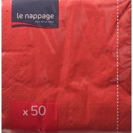 LE NAPPAGE 50 Airlaid-Servietten, 33 x 33 cm, FSC, Zellstoffwatte, 33 x 33 cm