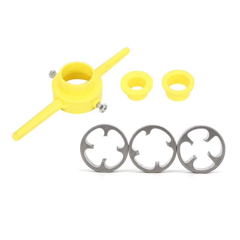 Ratchet Pipe Threading Kit, PVC Threading Tool Threading Hydraulic Pipe