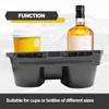 Cup Holder Insert for 2016-2021 Honda Civic (LX/EX/Si/Sport/Hatchback) – Center