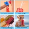 BokingOne Ice Lolly Bags Disposable, Ice Cream Mold Bags with
