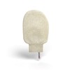 Exfoliating Glove Made of Nettle and Cotton Fiber, Colour Natural