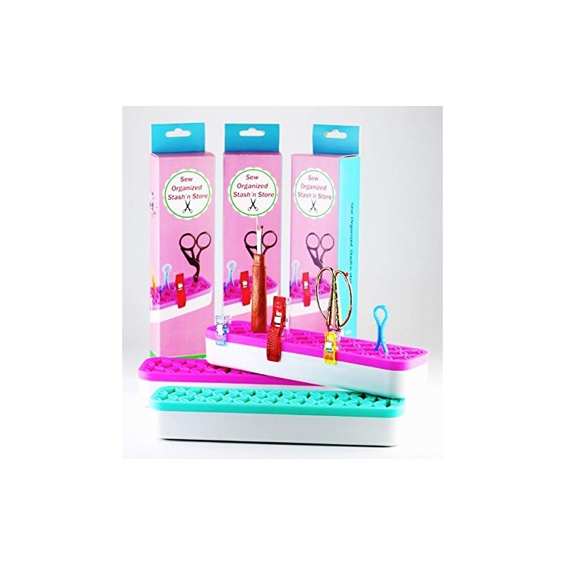 Elkine Sew Organiser - Workplace Storage Box and Organiser for