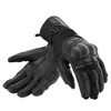 REBELHORN Range Men's Motorcycle Gloves, Goat Leather, Ankle SAS-TEC Protectors,