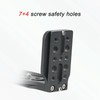 Camera L Shape Bracket Aluminium Alloy Vertical Horizontal Quick Release
